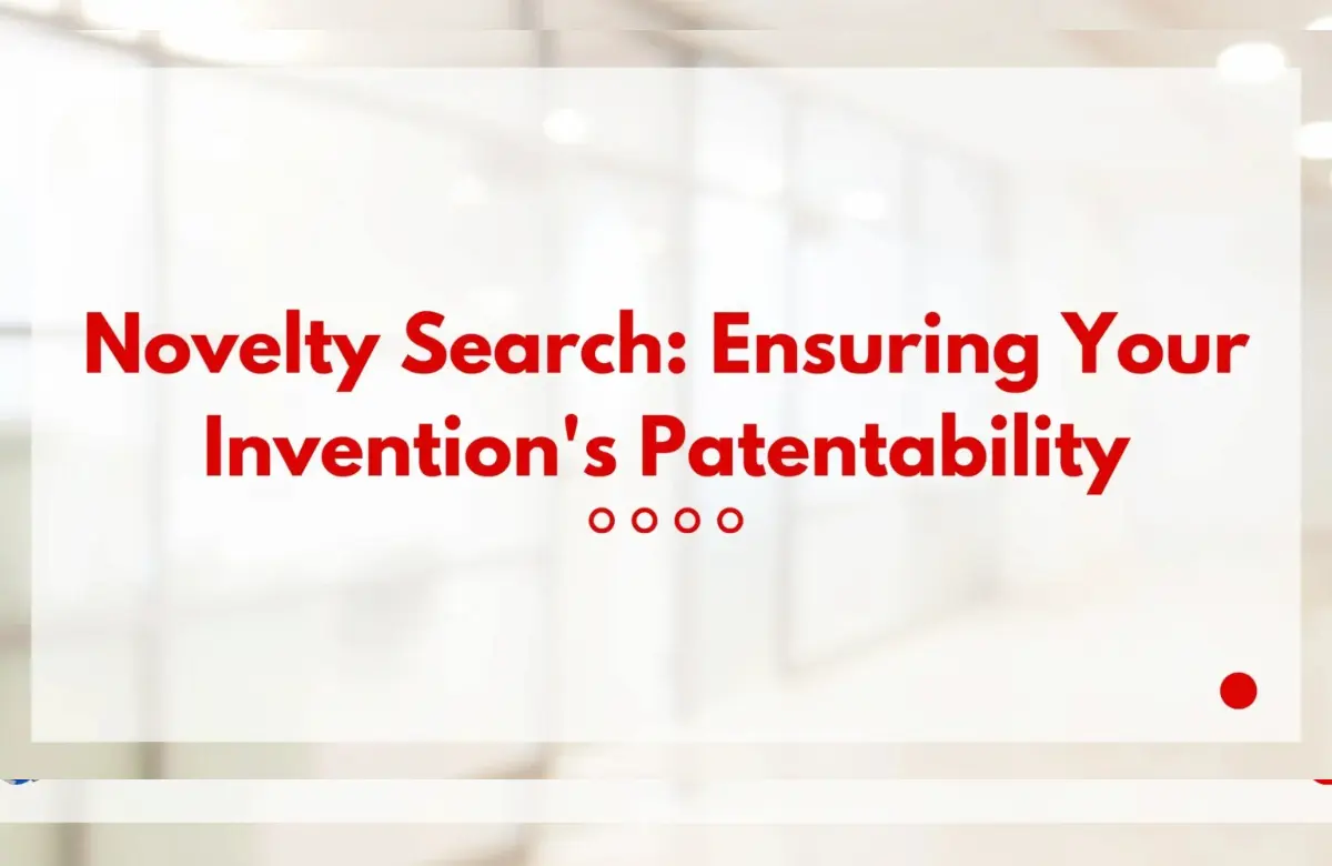 patentability search, novelty search