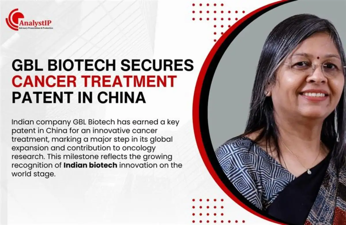India’s Godavari Biorefineries Secures cancer treatment patent in china