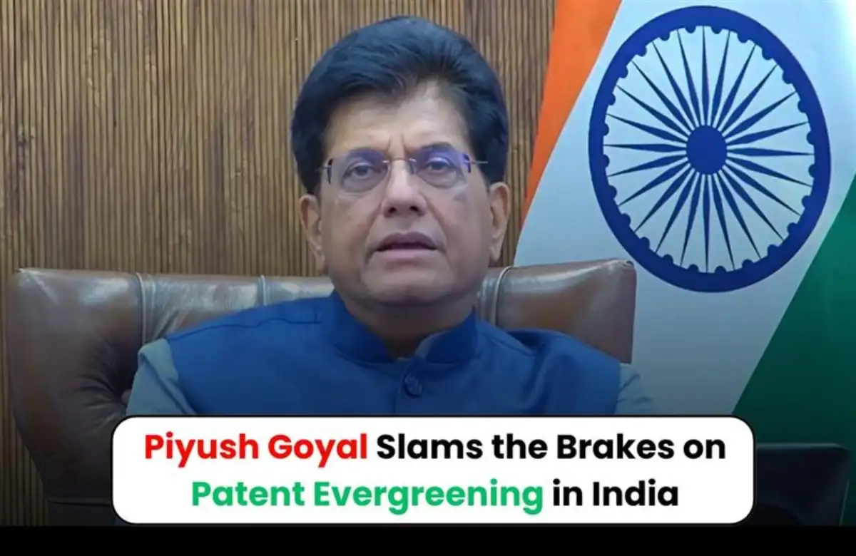 Piyush Goyal patent policy