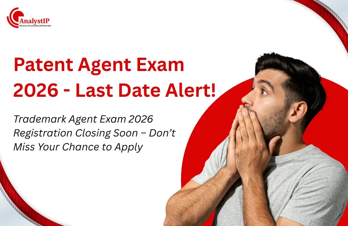 Patent agent Exam Registration Last Date, online syllabus, books,