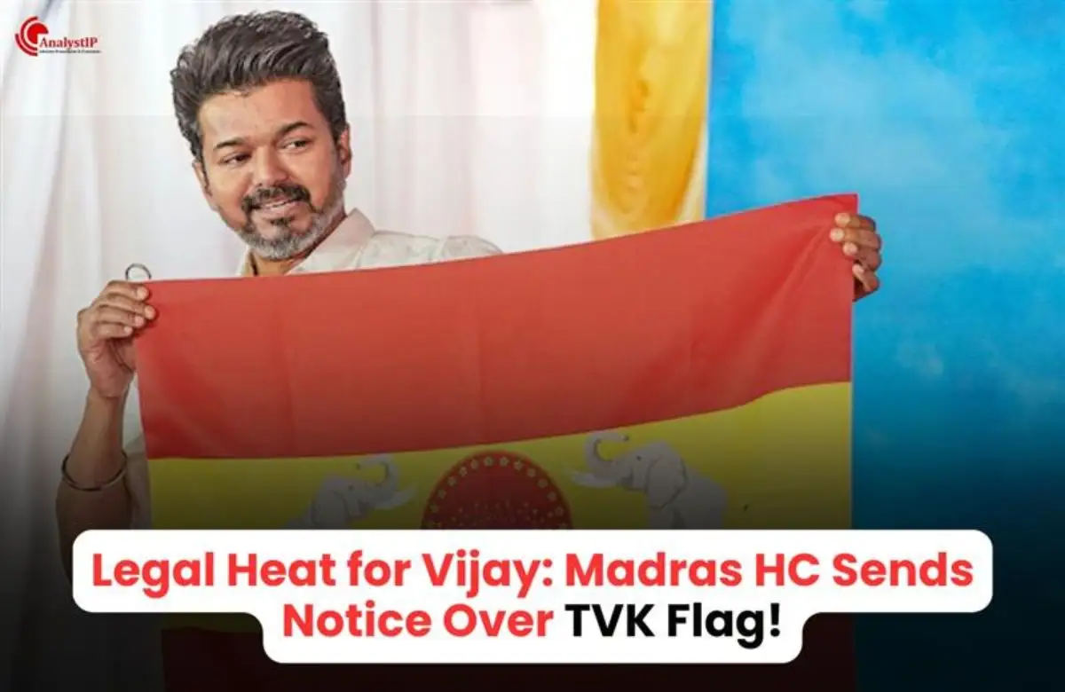 Thalapathy Vijay get notice over TVK Flag trademark dispute