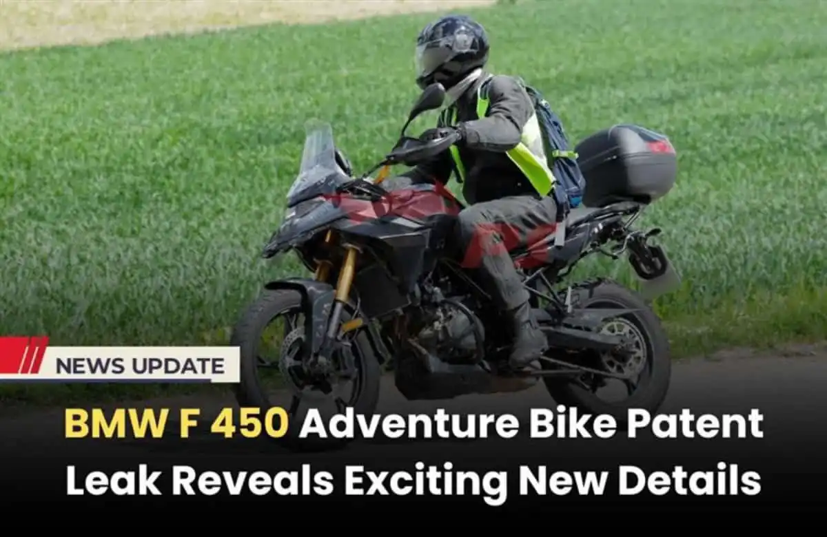 BMW F 450 GS Patent Leak image, BMW New bike photo