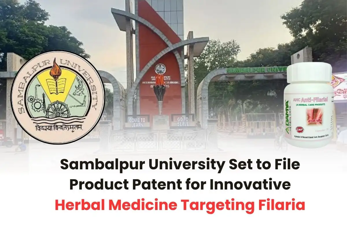 Sambalpur University herbal patent,