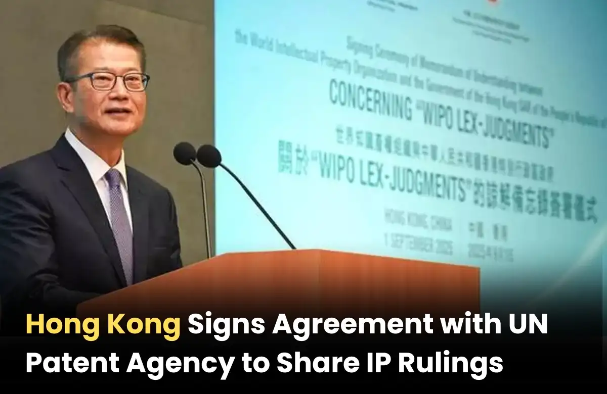 Hong Kong Signs MoU with WIPO, Hong Kong WIPO IP rulings, WIPO Lex-Judgments Hong Kong