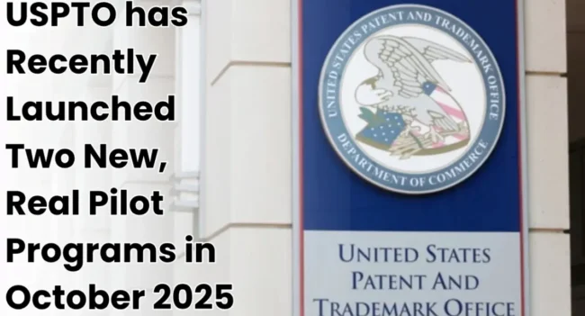 USPTO Launches AI Pilot Patent Program, USPTO AI Pilot Patent, USPTO latest patent news, USPTO latest