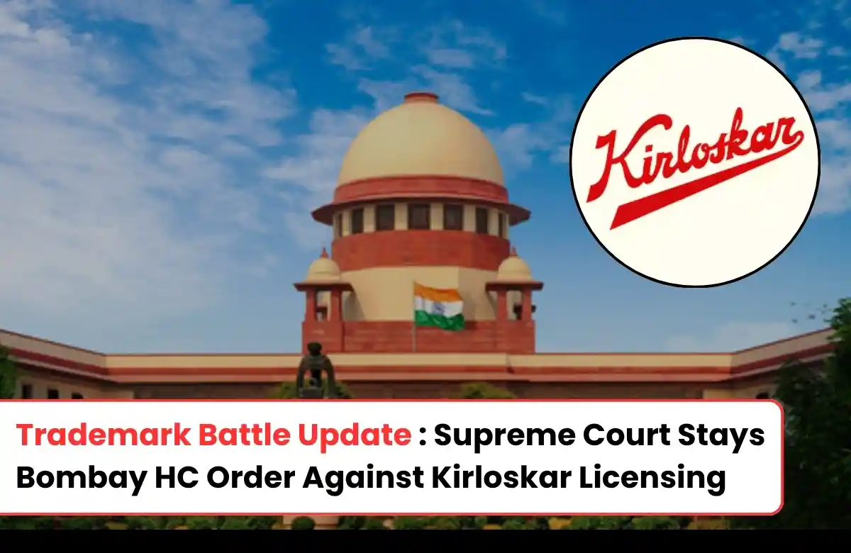 Kirloskar licensing dispute,Kirloskar brand licensing dispute,Supreme Court Kirloskar case.