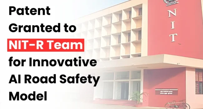 NIT Rourkela Patents AI Model