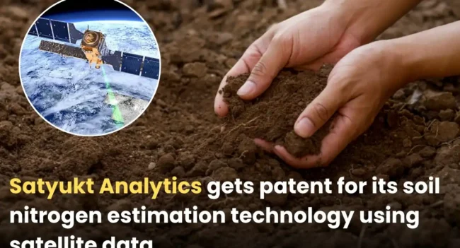 Satyukt Analytics patent, Satyukt Analytics patent news