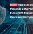 Digital Personal Data Protection Rules 2025, MeitY data protection rules, Digital data protection India.
