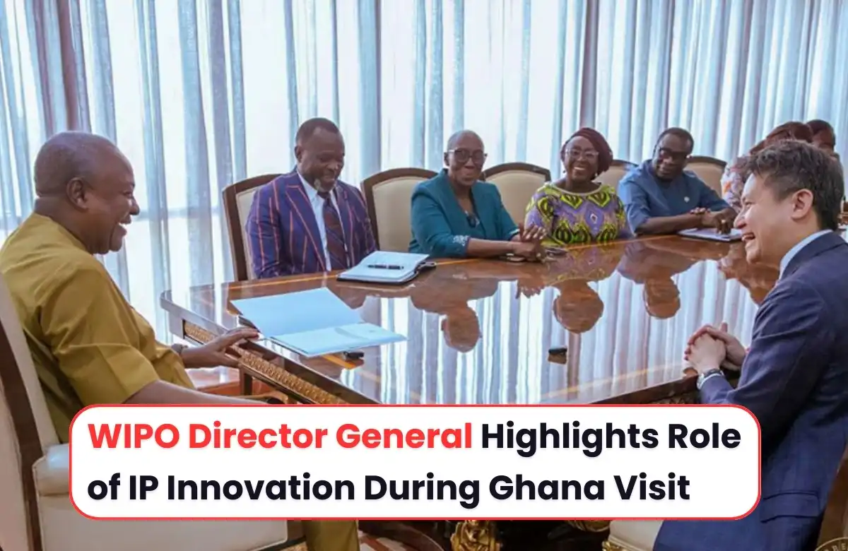 WIPO Director General Visits Ghana, Daren Tang visit to Ghana, WIPO latest IP news