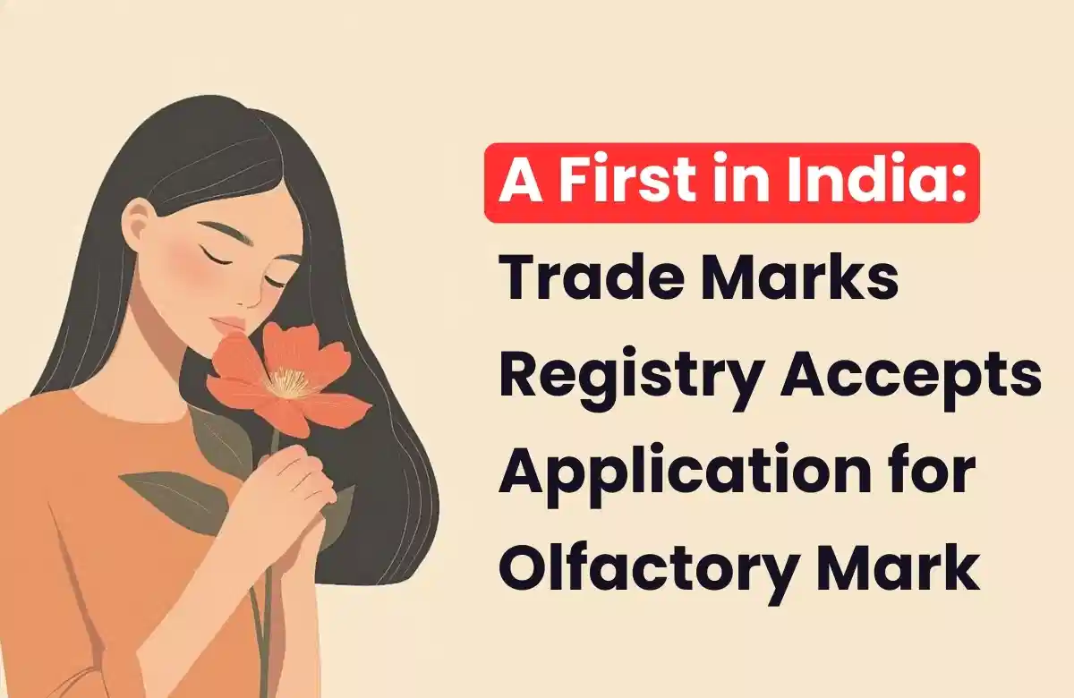 India registers first smell trademark, India first smell trademark registration, India olfactory trademark tyres.