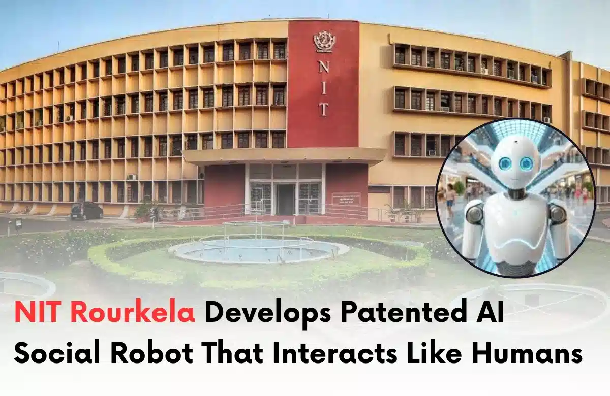NIT Rourkela New AI Social Robot, NIT Rourkela AI innovation, Latest IP News.