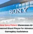 Sony AI ghost Patent, Sony New patent, Sony Ghost Player patent