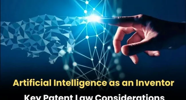 Artificial Intelligence as an inventor, AI as an Inventor, AI and Inventor