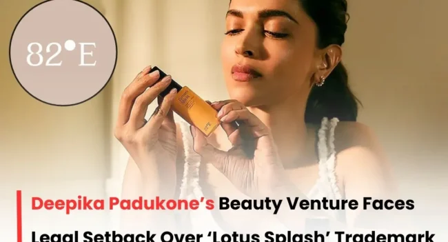 Deepika Padukone Lotus Splash trademark case, Lotus Splash Trademark Case, Deepika Padukone Trademark Case, Deepika Padukone IP case