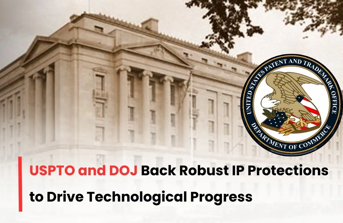 USPTO and DOJ statement, USPTO and DOJ File Statement