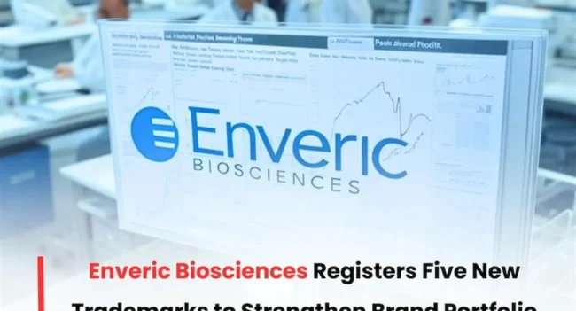 Enveric Biosciences Trademarks Canada, Enveric Biosciences 5 Trademarks, Enveric Biosciences trademarks, Enveric Biosciences CIPO trademarks