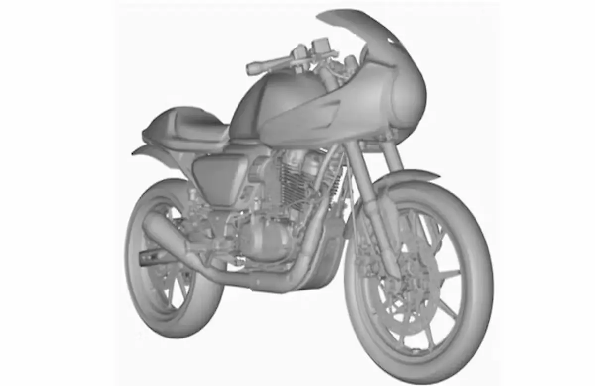 TVS Ronin Cafe Racer, TVS Ronin Cafe Racer Patent