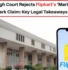 Flipkart MarQ Trademark claim, Flipkart MarQ Trademark, Flipkart Trademark Case, Flipkart Trademark News