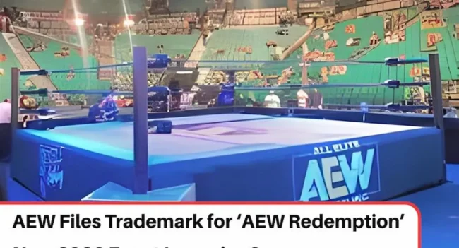 AEW Trademark, AEW Redemption Trademark, AEW Trademark application