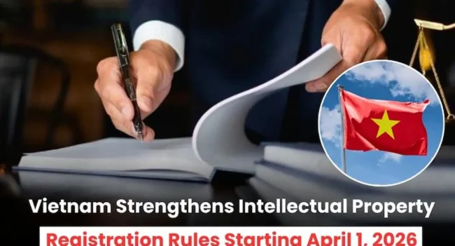 Vietnam IP Law 2026, Vietnam IP law updates, Vietnam latest IP law, Vietnam Latest IP law 2026
