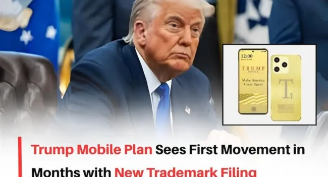Donald Trump Mobile Trademark Filing, Donald Trump 47 plan Trademark, Donald Trump Mobile plan trademark, Donald Trump Trademark news