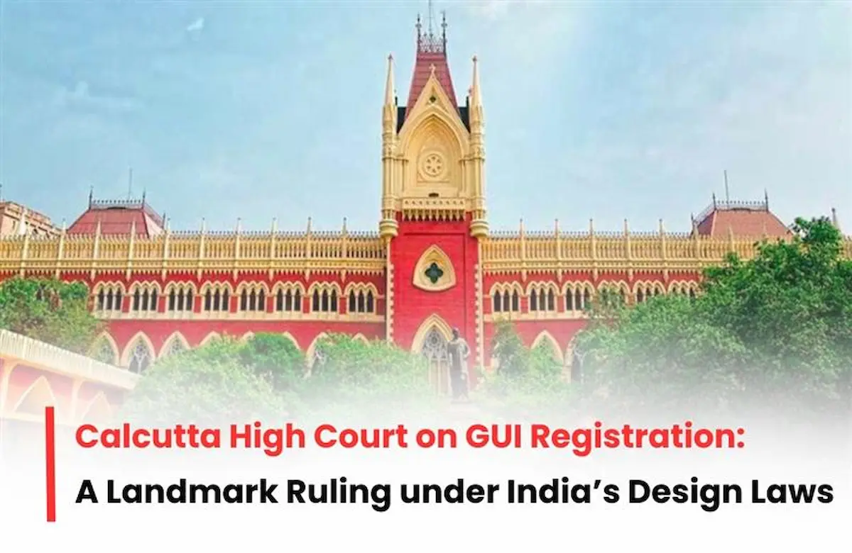 GUI Registration under Design Laws, GUI Registration, GUI Registration in India, Calcutta HC on GUI