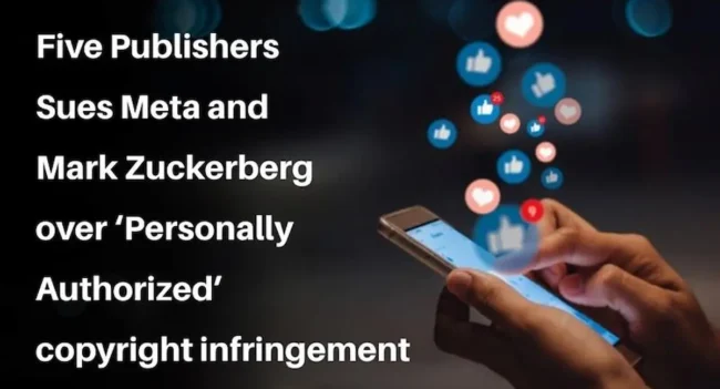 Mark Zuckerberg Copyright Infringement Case, Meta Copyright Infringement case, Mark Zuckerberg Copyright Case