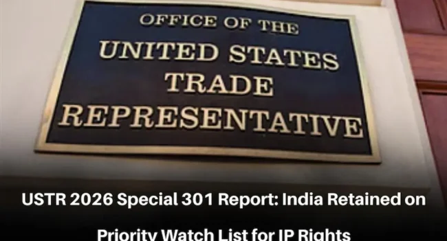 US Special 301 Report India, India on US priority watch list