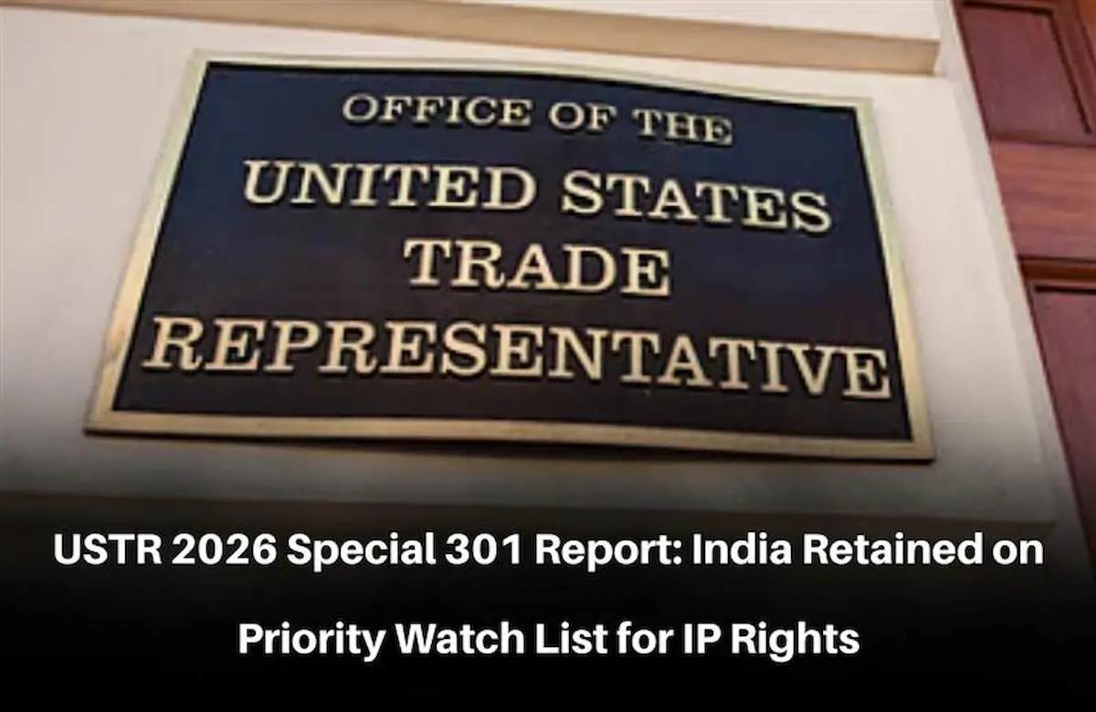 US Special 301 Report India, India on US priority watch list