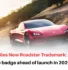 Tesla Roadster Trademark, Tesla Roadster logo Trademark, New Tesla Roadster logo