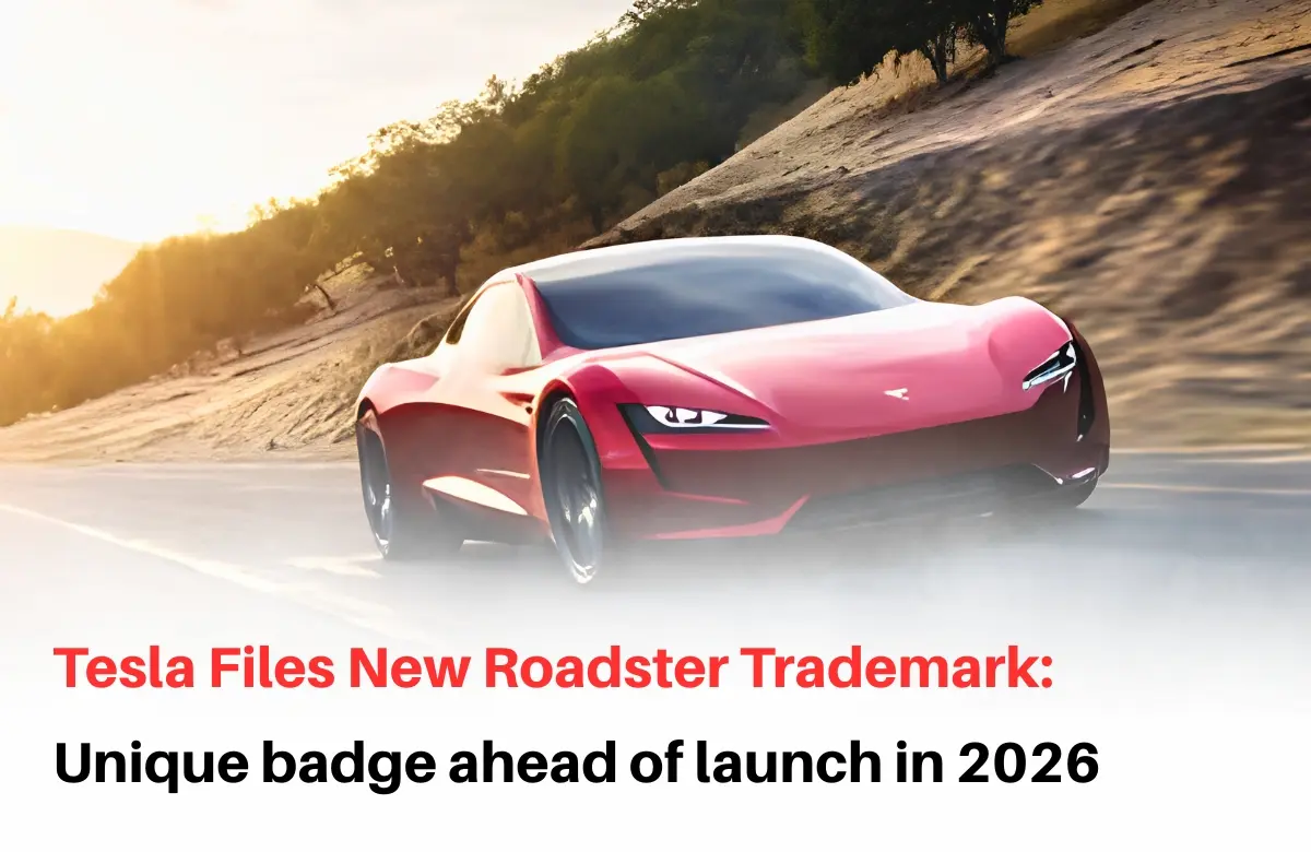Tesla Roadster Trademark, Tesla Roadster logo Trademark, New Tesla Roadster logo