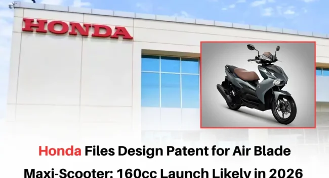 Honda Air Blade, Honda Air Blade Patent, Honda Air Blade Design Patent
