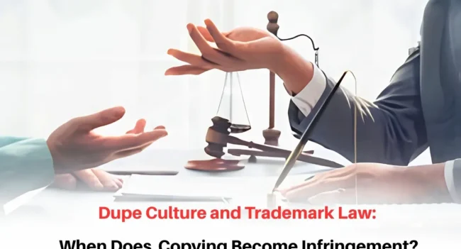 Dupe Culture and Trademark Law, Dupe Culture, What is Dupe Culture, Trademark Law for Dupe Culture