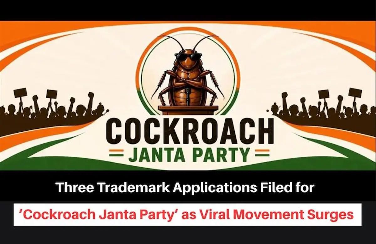 Cockroach Janta Party, Cockroach Janta Party Trademark, What is Cockroach Janta Party, CJP Abhijeet Dipke