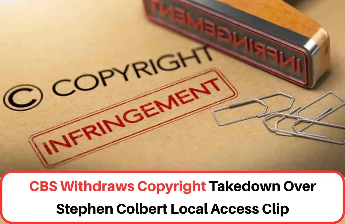 CBS Withdraws copyright