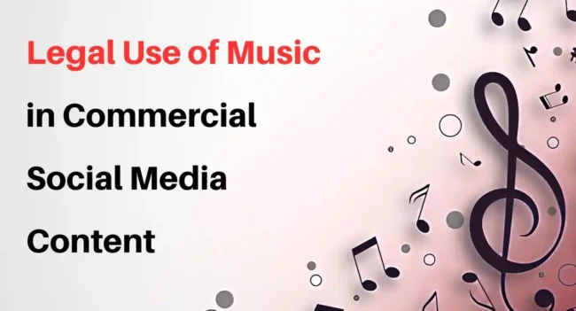 legal use of copyright music on social media
