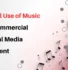 legal use of copyright music on social media