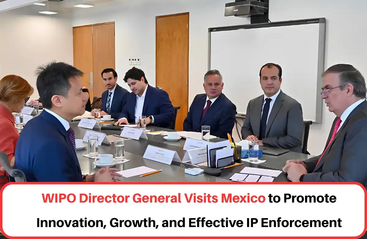 Wipo director general daren tang visite maxico