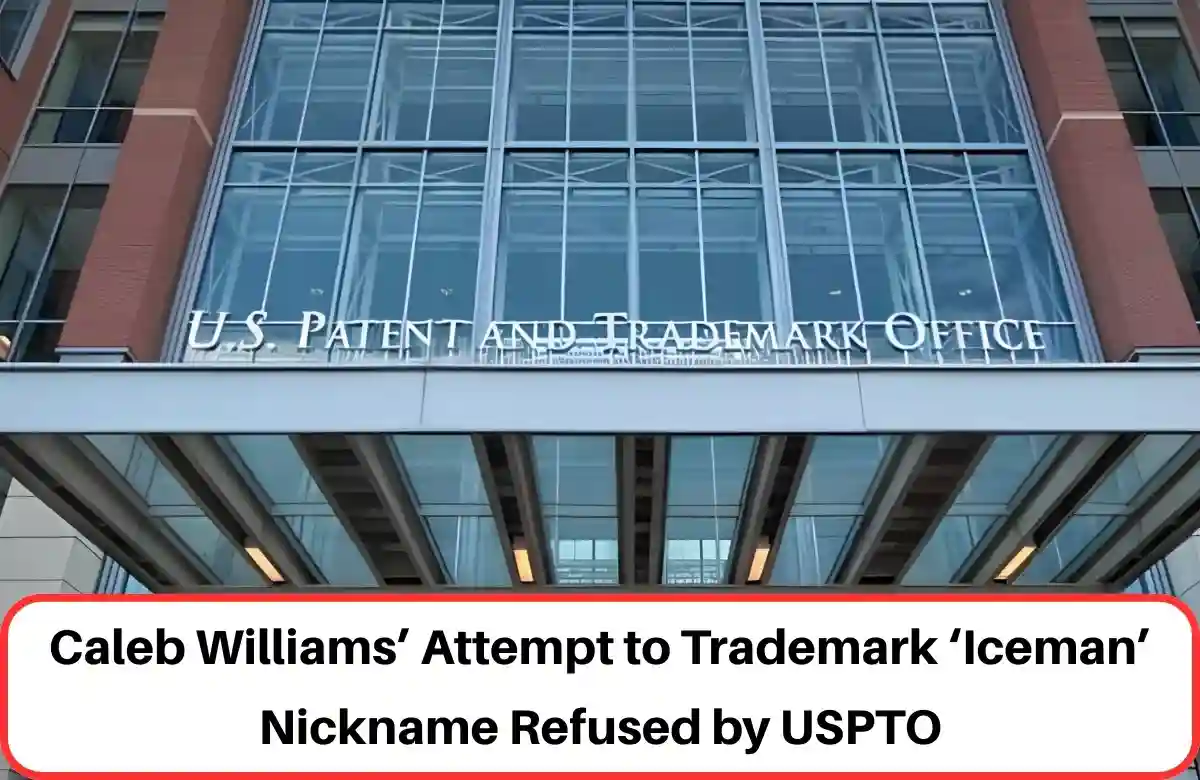 iceman trademark caleb williams trademark uspto