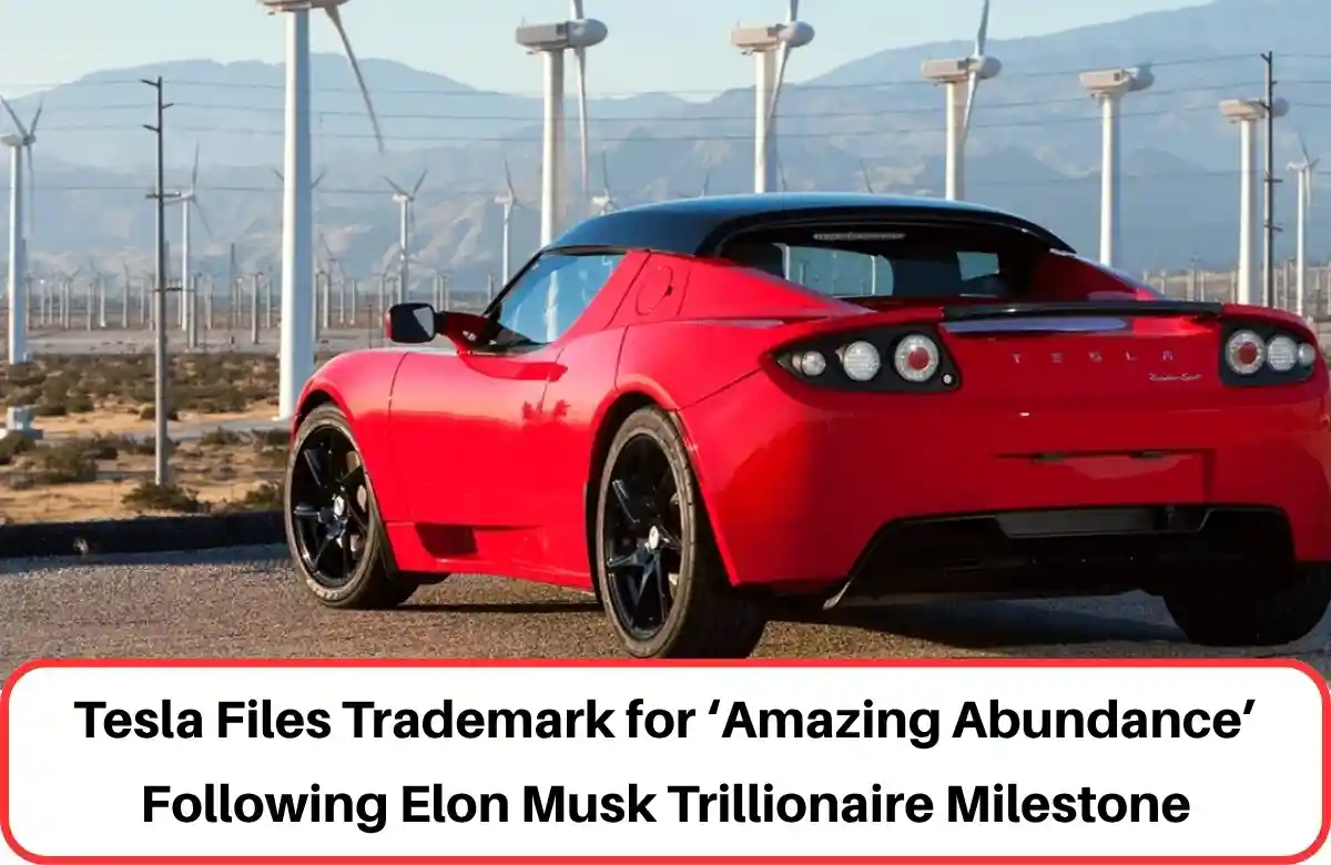 Tesla Files Trademark for amazing abundance