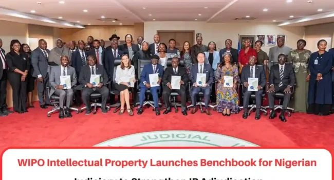Wipo Intellectual Property launches benchbookmark for nigerian