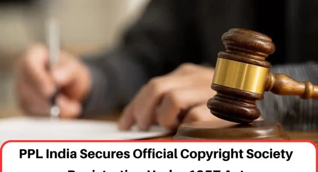 PPL India copyright society