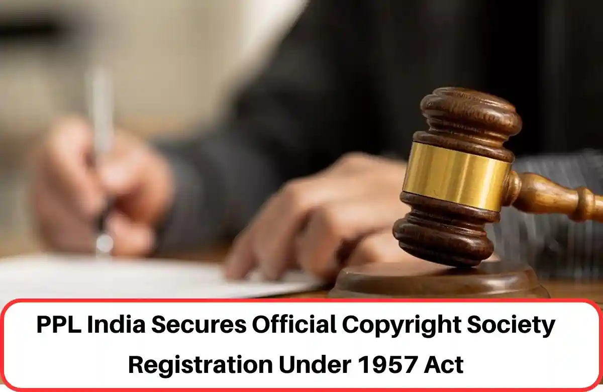 PPL India copyright society