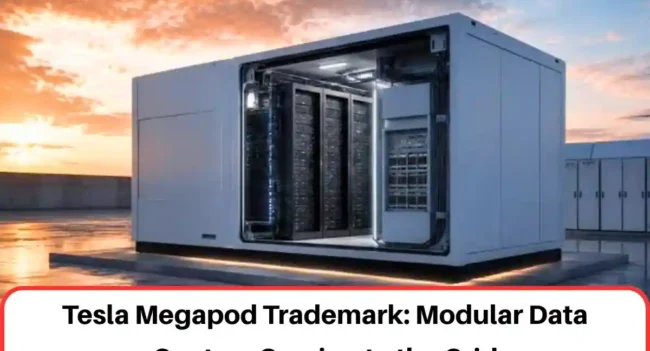 Tesla Megapod Trademark