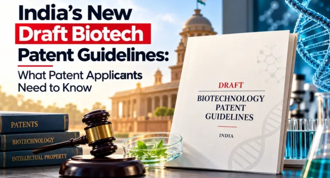 Biotech Patent Guidelines